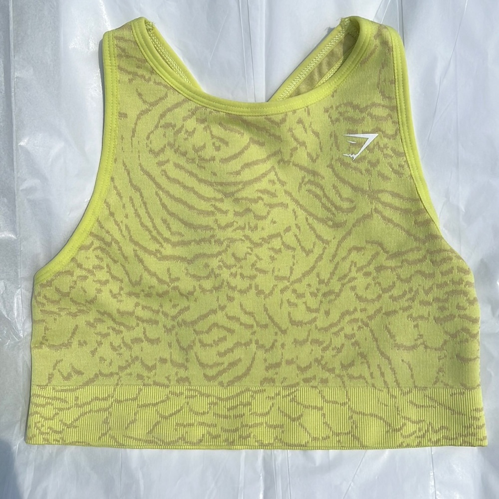 Gymshark crop sports bra like new